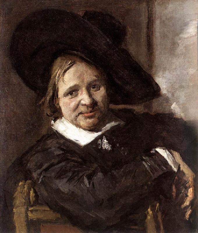 HALS, Frans Portrait of a Man in a Slouch Hat oil painting picture